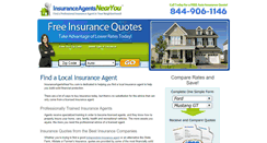 Desktop Screenshot of insuranceagentsnearyou.com
